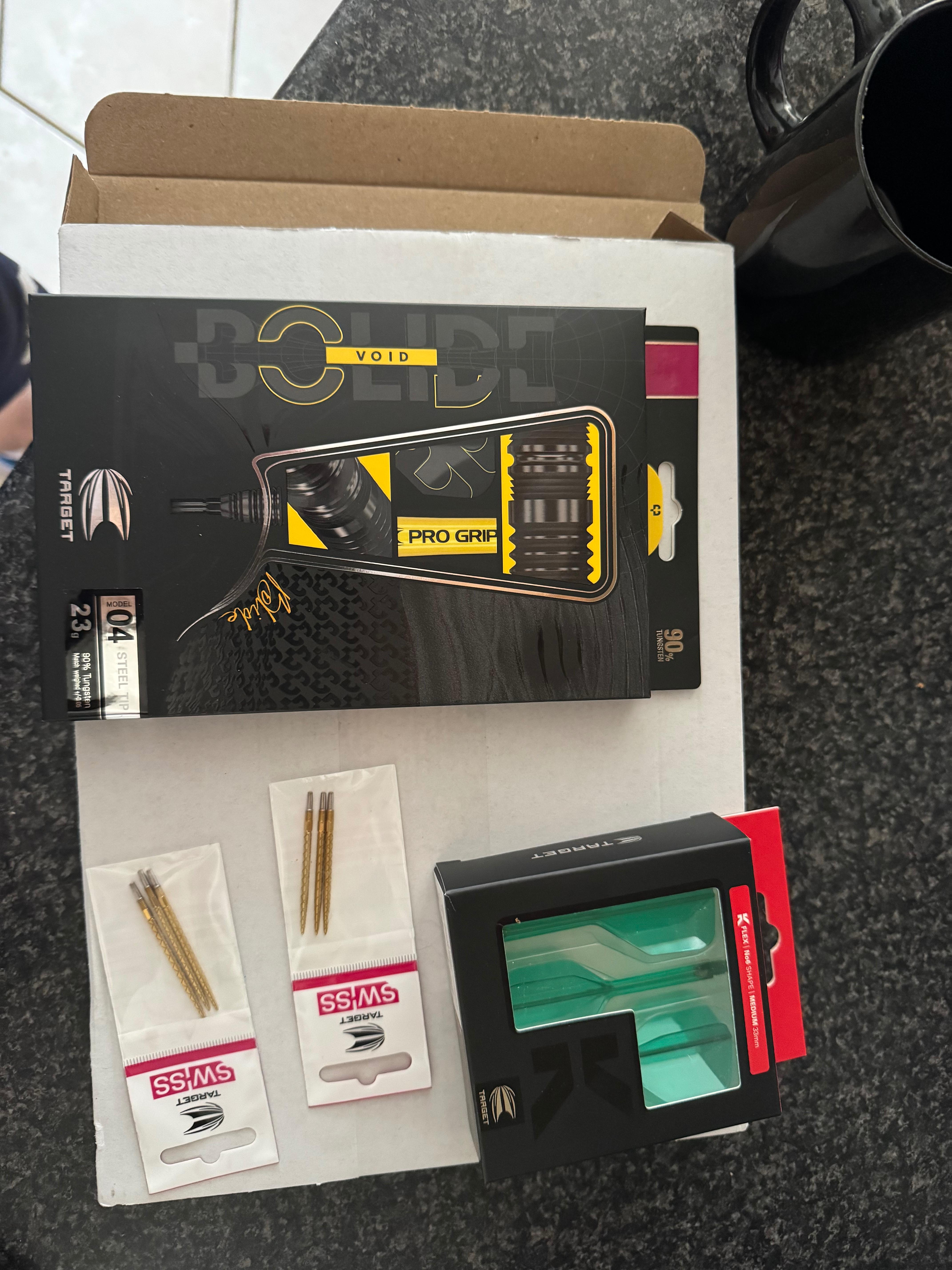 Amazing darts from an amazing company, from YouTube to the quick and attentive service. I have recommended all my friends to shop here 