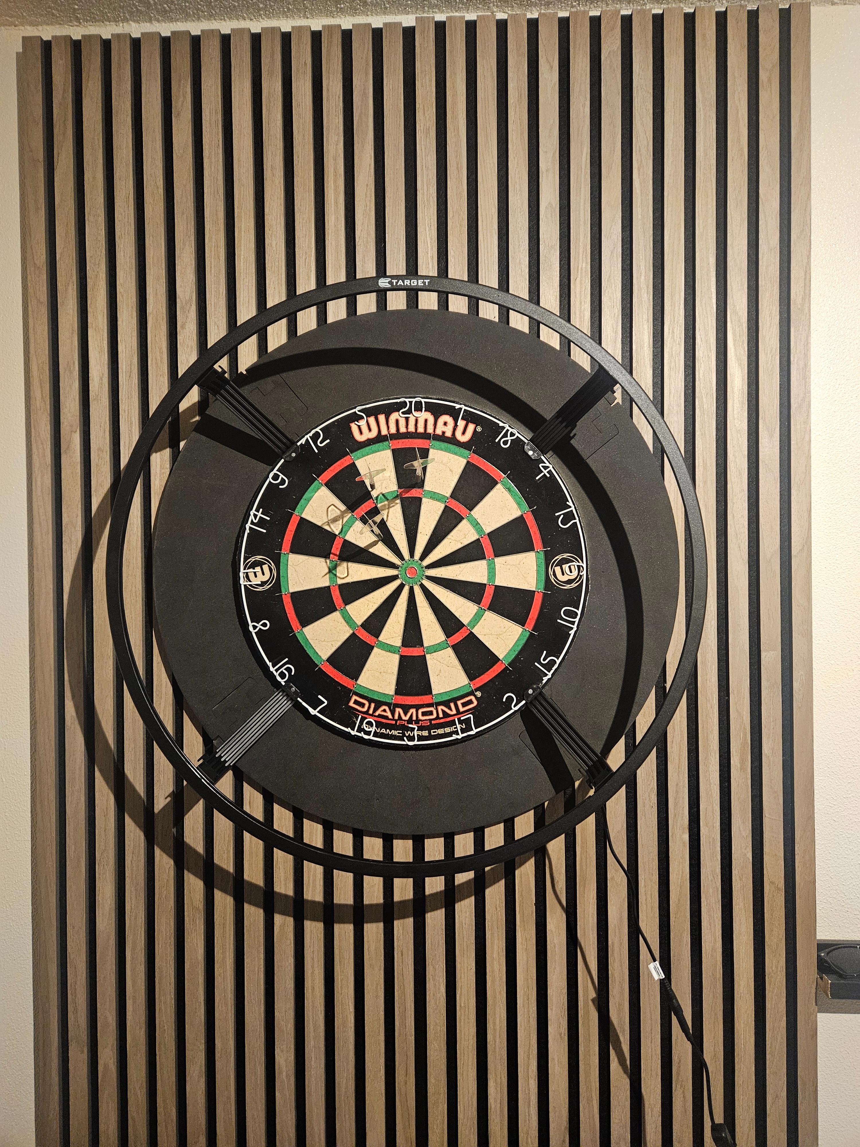 Target Corona Vision dartbord verlichting