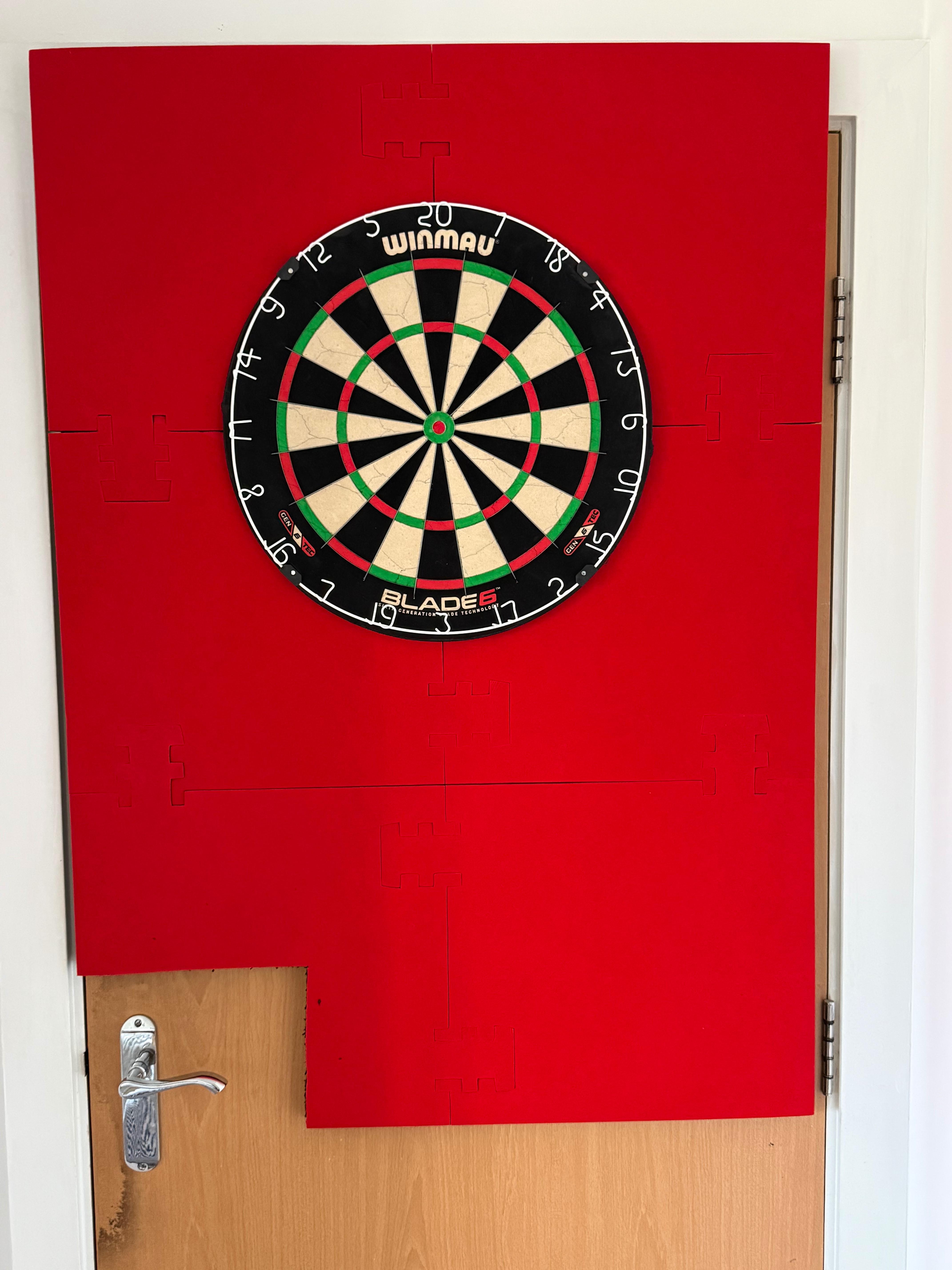 Love new darts, and door protector